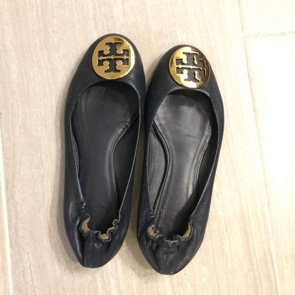Tory Burch Reva Ballet Flat Size 8M - Picture 3 of 9